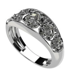 Bague Fleur De Rose -Vivalatina Boutiqe Bague fleur rose 5