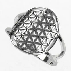 Bague Fleur De Vie -Vivalatina Boutiqe Bague fleur vie or 4