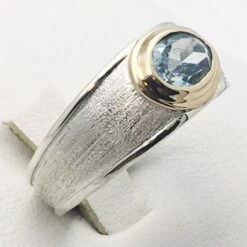 Bague Pour Homme Avec Pierre -Vivalatina Boutiqe Bague homme pierre topaze 10