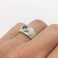 Bague Pour Homme Avec Pierre -Vivalatina Boutiqe Bague homme pierre topaze 13