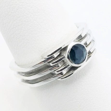 Bague Homme Saphir 14 Bague Homme Saphir – Image 12