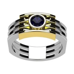Bague Homme Saphir 24 Bague Homme Saphir -Vivalatina Boutiqe Bague homme saphir 4
