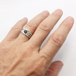 Bague Homme Saphir 30 Bague Homme Saphir -Vivalatina Boutiqe Bague homme saphir 6 1