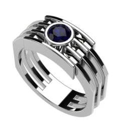 Bague Homme Saphir 23 Bague Homme Saphir -Vivalatina Boutiqe Bague homme saphir 8