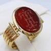 Bague Intaille Cornaline 2 Bague Intaille Cornaline -Vivalatina Boutiqe Bague intaille cornaline 4