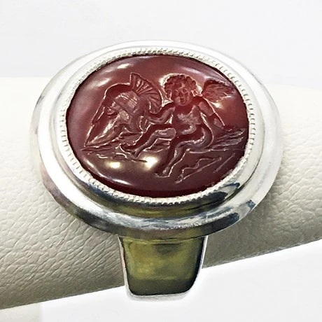 Bague Intaille Romaine 5 Bague Intaille Romaine – Image 3