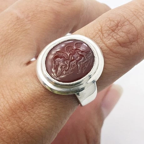 Bague Intaille Romaine 6 Bague Intaille Romaine – Image 4