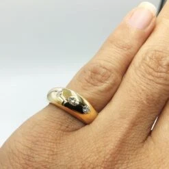 Bague Jonc Trois Diamants -Vivalatina Boutiqe Bague jonc 3 diamants 4 ffd01c65 1858 4f1f 9a23 852714f92743