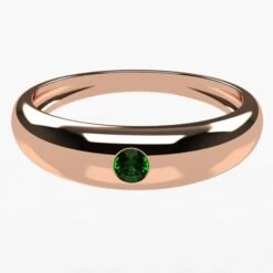 Bague Jonc Avec Pierre Précieuse 27 Bague Jonc Avec Pierre Précieuse -Vivalatina Boutiqe Bague jonc emeraude 10