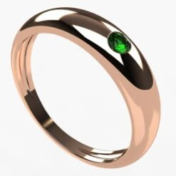 Bague Jonc Avec Émeraude 19 Bague Jonc Avec Émeraude -Vivalatina Boutiqe Bague jonc emeraude 15