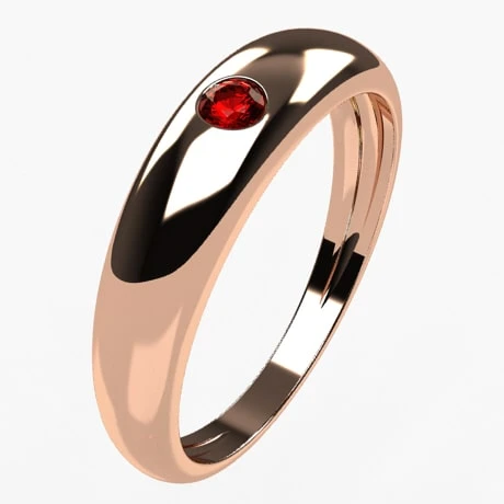 Bague Jonc Avec Pierre Précieuse 19 Bague Jonc Avec Pierre Précieuse – Image 17