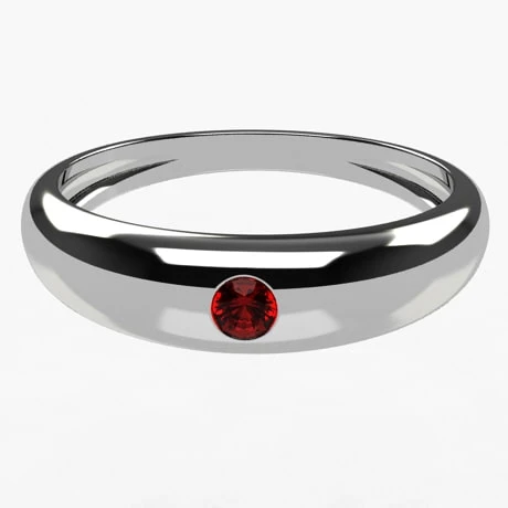 Bague Jonc Avec Pierre Précieuse 14 Bague Jonc Avec Pierre Précieuse – Image 12