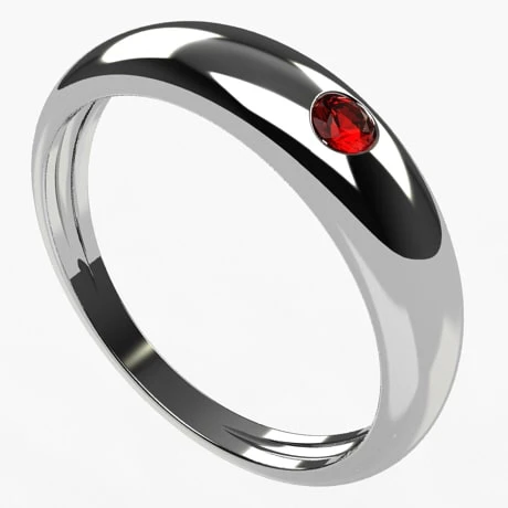 Bague Jonc Avec Pierre Précieuse 15 Bague Jonc Avec Pierre Précieuse – Image 13