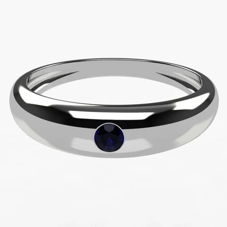 Bague Jonc Avec Pierre Précieuse 21 Bague Jonc Avec Pierre Précieuse – Image 19