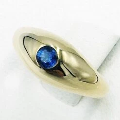 Bague Jonc Saphir 15 Bague Jonc Saphir -Vivalatina Boutiqe Bague jonc saphir bleu 5