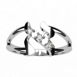 Bague Juive Initiale Aleph 23 Bague Juive Initiale Aleph -Vivalatina Boutiqe Bague juive lettre aleph 1