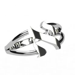 Bague Juive Initiale Aleph 32 Bague Juive Initiale Aleph -Vivalatina Boutiqe Bague juive lettre aleph 12