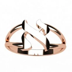 Bague Juive Initiale Aleph 36 Bague Juive Initiale Aleph -Vivalatina Boutiqe Bague juive lettre aleph 17