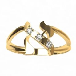 Bague Juive Initiale Aleph 26 Bague Juive Initiale Aleph -Vivalatina Boutiqe Bague juive lettre aleph 4