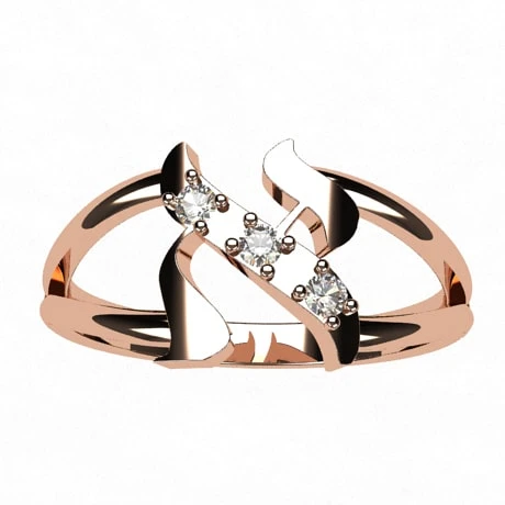 Bague Juive Initiale Aleph 9 Bague Juive Initiale Aleph – Image 7