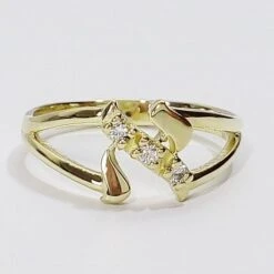 Bague Juive Initiale Aleph 38 Bague Juive Initiale Aleph -Vivalatina Boutiqe Bague juive lettre aleph or 2