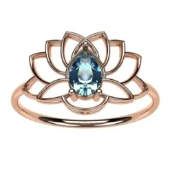 Bague Fleur De Lotus -Vivalatina Boutiqe Bague lotus 10