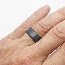 Bague Noire Pour Homme -Vivalatina Boutiqe Bague noire homme 10