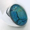 Bague Opale Bleue 2 Bague Opale Bleue -Vivalatina Boutiqe Bague opale homme argent 2