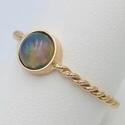 Bague Opale En Or -Vivalatina Boutiqe Bague opale or 5