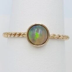 Bague Opale En Or -Vivalatina Boutiqe Bague opale or 7