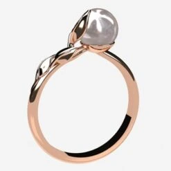 Bague Perle De Culture -Vivalatina Boutiqe Bague perle culture or 14