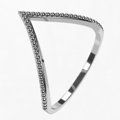 Bague De Phalange Chevron Avec Milegrain