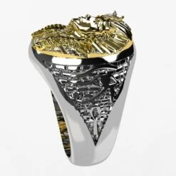 Bague Pharaon En Argent Pour Homme -Vivalatina Boutiqe Bague pharaon 6