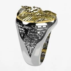 Bague Pharaon En Argent Pour Homme -Vivalatina Boutiqe Bague pharaon 7