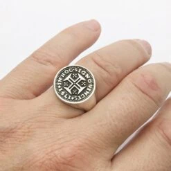 Bague Pièce De Monnaie En Or -Vivalatina Boutiqe Bague piece portugaise 7