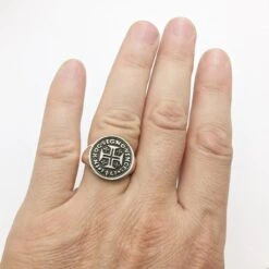 Bague Pièce De Monnaie En Or -Vivalatina Boutiqe Bague piece portugaise 8