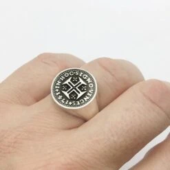 Bague Pièce De Monnaie En Or -Vivalatina Boutiqe Bague piece portugaise 9