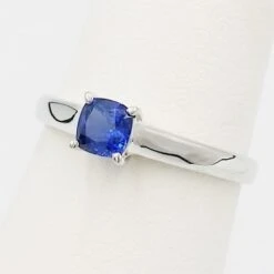 Bague Saphir En Platine 950