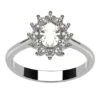 Bague Pompadour En Or Et Diamants -Vivalatina Boutiqe Bague pompadour diamant 1