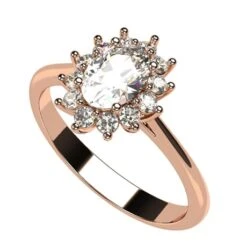 Bague Pompadour En Or Et Diamants -Vivalatina Boutiqe Bague pompadour diamant 12