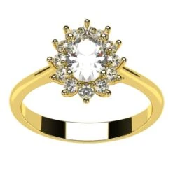 Bague Pompadour En Or Et Diamants -Vivalatina Boutiqe Bague pompadour diamant 5