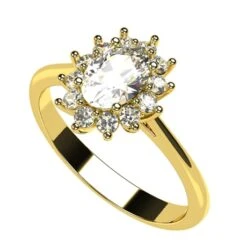 Bague Pompadour En Or Et Diamants -Vivalatina Boutiqe Bague pompadour diamant 8