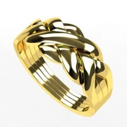 Bague Puzzle En Or -Vivalatina Boutiqe Bague puzzle or 12