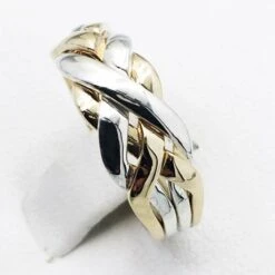 Bague Puzzle En Or -Vivalatina Boutiqe Bague puzzle or argent 4