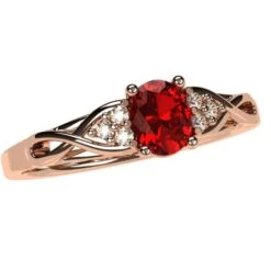 Bague Rubis En Or 26 Bague Rubis En Or -Vivalatina Boutiqe Bague rubis or 11