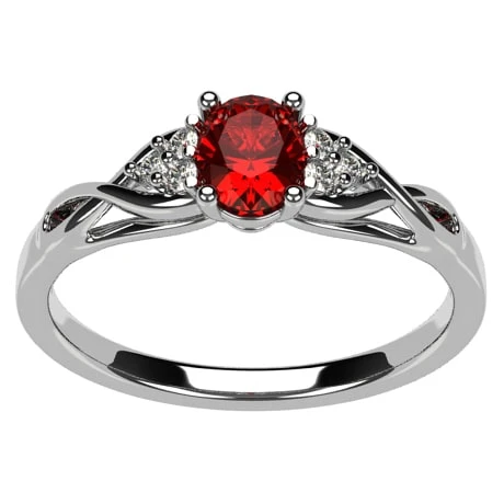 Bague Rubis En Or 7 Bague Rubis En Or – Image 5