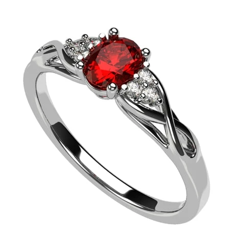 Bague Rubis En Or 5 Bague Rubis En Or – Image 3