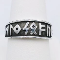 Bague Rune Viking -Vivalatina Boutiqe Bague rune viking argent 1