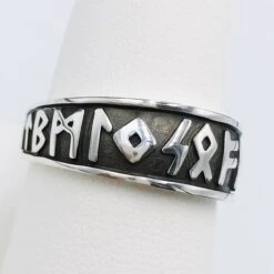 Bague Rune Viking -Vivalatina Boutiqe Bague rune viking argent 2