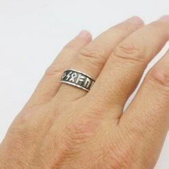 Bague Rune Viking -Vivalatina Boutiqe Bague rune viking argent 4
